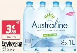 Promocash Eau de source offre