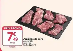 Promocash Promo - araignée de porc offre
