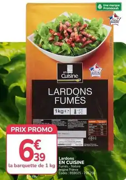 Promocash Promo - lardons fumes offre