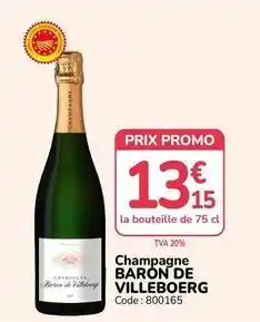 Promocash Promo - champagne offre