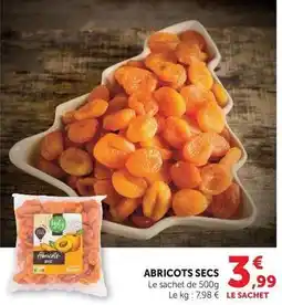 Hyper U Abricots secs offre