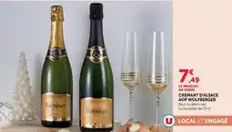 Hyper U Wolfberger - crémant d'alsace aop offre