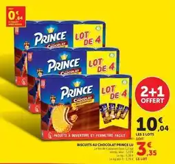 Hyper U Lu - biscuits au chocolat prince offre