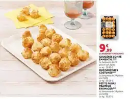 Hyper U Gougeres comte emmental offre
