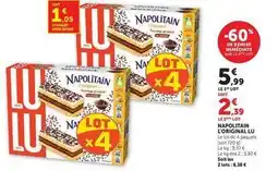 Hyper U Lu - napolitain l'original offre
