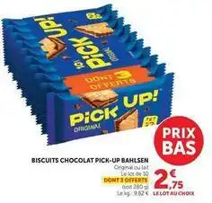 Hyper U Bahlsen - biscuits chocolat pick-up offre