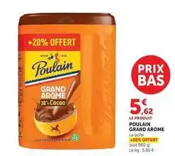 Hyper U Poulain - grand arome offre