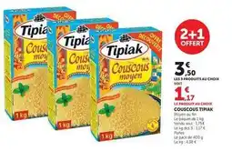 U Express Tipiak - couscous offre