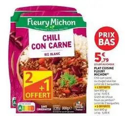U Express Fleury michon - plat cuisine offre