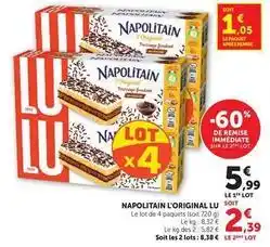 U Express Lu - napolitain l'original offre