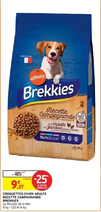 Intermarché Croquettes Chien Adulte Recette Campagnarde offre