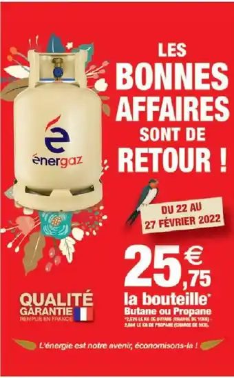 La Bouteille Butane Ou Propane