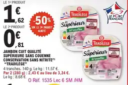 E.Leclerc TRADILÈGE Jambon cuit offre