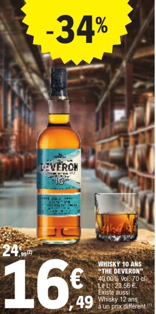 The Deveron Whisky 10 ans 70 cl