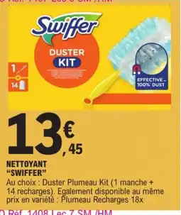E.Leclerc Swiffer Duster Kit offre