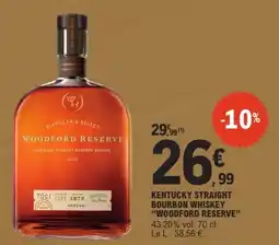 E.Leclerc WOODFORD RESERVE offre