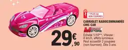 E.Leclerc MONDO MOTORS CABRIOLET RADIOCOMMANDEE CHIC CAR offre