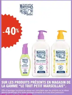 E.Leclerc Le tout petit Marseillais bébé offre