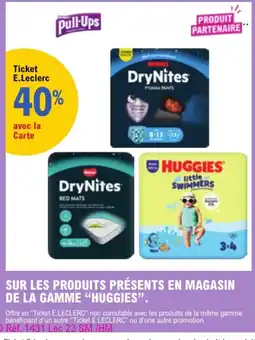 E.Leclerc Huggies DryNites Pyjama Pants offre