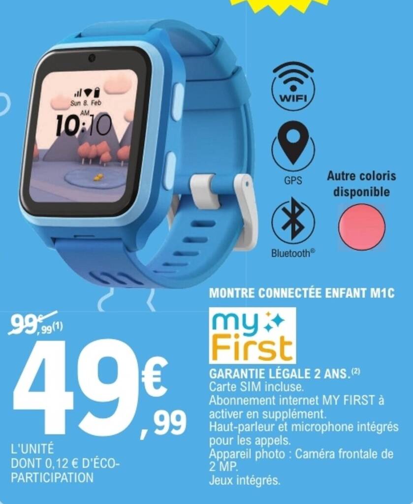 My First Montre connectée enfant M1C