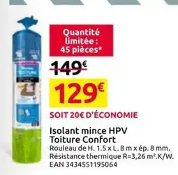 Mr Bricolage Toiture Confort offre