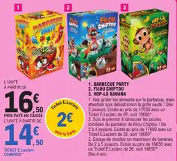 E.Leclerc BARBECUE PARTY offre