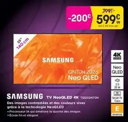 Pulsat SAMSUNG TV NeoQLED 4K offre