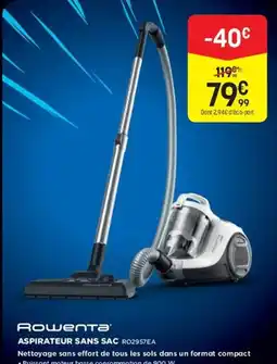 Pulsat Rowenta ASPIRATEUR SANS SAC offre