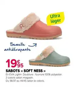 Kiriel SOFT NESS Sabots offre