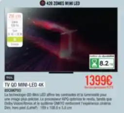 Extra TCL TV QD MINI-LED 4K offre