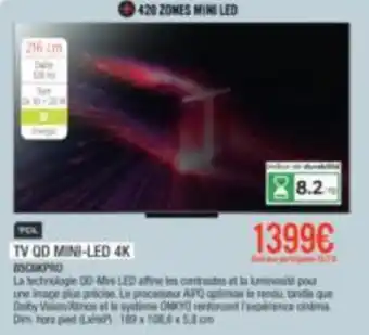 TCL TV QD MINI-LED 4K