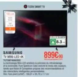 Extra SAMSUNG TV MINI-LED 4K offre