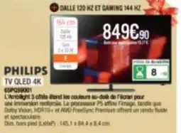 Extra PHILIPS TV QLED 4K offre