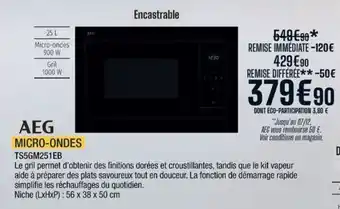 AEG MICRO-ONDES