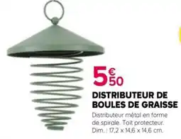 Kiriel DISTRIBUTEUR DE BOULES DE GRAISSE offre