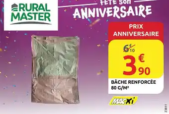 Rural master - bâche renforcée