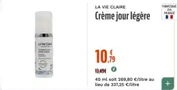La Vie Claire La Vie Claire Crème jour légère offre