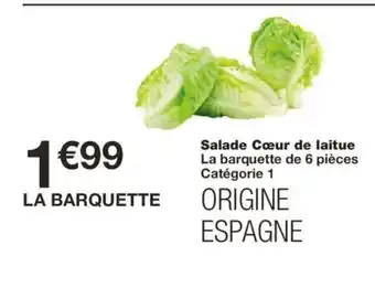 Monoprix Salade Cœur de Laitue offre
