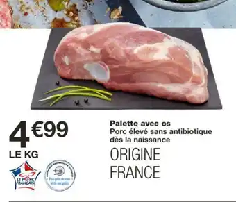 Monoprix Palette Avec Os offre