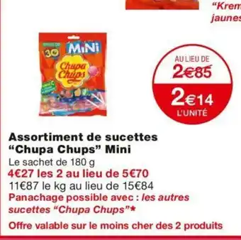 Monoprix Assortiment de Sucettes offre