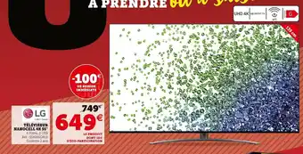 Hyper U Téléviseur Nanocell 4K 55" offre