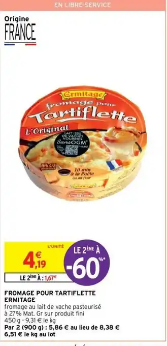 Fromage Pour Tartiflette Ermitage
