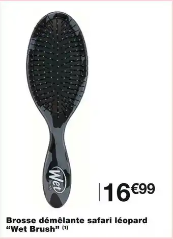Wet brush brosse démêlante safari léopard
