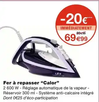 Calor fer à repasser