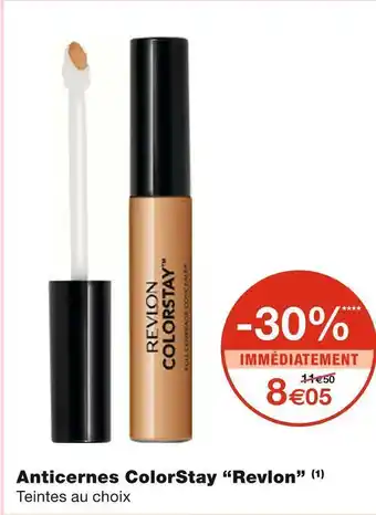 Monoprix Revlon anticernes colorstay offre