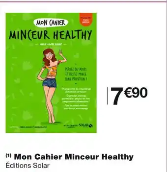 Monoprix Mon cahier minceur healthy offre
