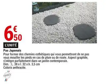 Gamm vert Pas japonais offre