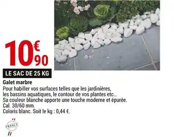 Gamm vert Galet marbre offre