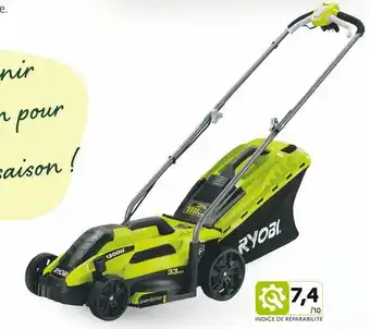 Jardiland Ryobi tondeuse filaire offre