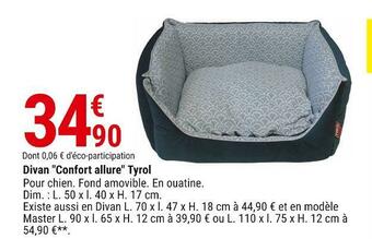 Gamm vert Tyrol divan "confort allure" offre